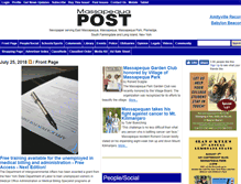 Tablet Screenshot of massapequapost.com